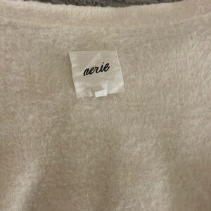 Super cute soft cream color cropped sweater